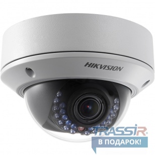 Hikvision DS-2CD2712F-IS купольная вандалозащищенная IP-камера, уличная от -40 до +60, день/ночь